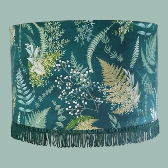 Lumini Suspendate Cu Aripi Verde Cu Bază De Bec E27 35x20cm