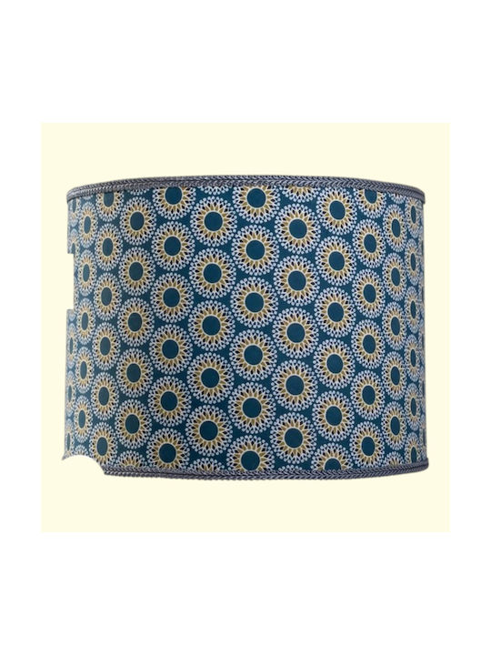 Circles Κρεμαστό Φωτιστικό Μπλε με Ντουί E27 35x25εκ.