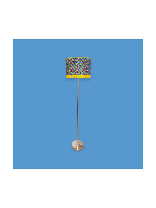 Lampadă De Podea Navy Cu Bază De Bec Pentru Bec E27 Albastră