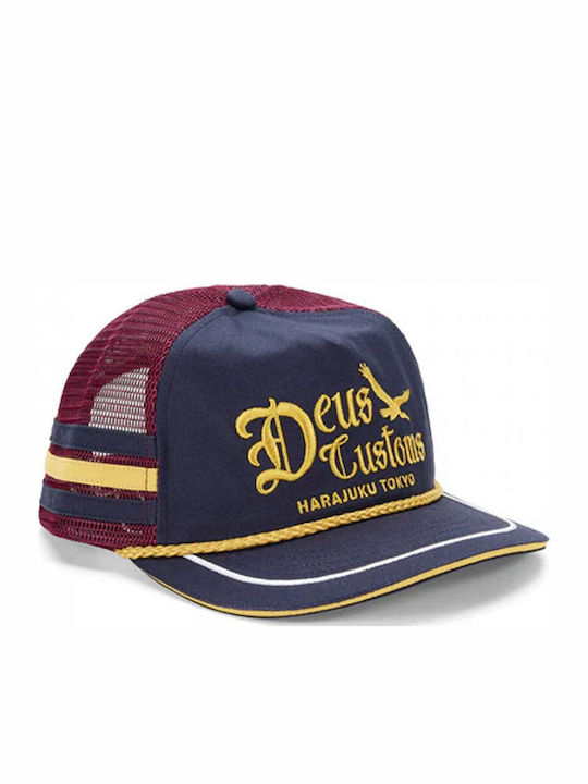 Deus Ex Machina Unisex Καπελο Trucker Μπλε D261mha335-065 Dark Navy