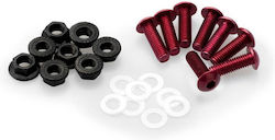 Puig Motorradverkleidungsschrauben Rote Racing Zäpfchen 6Menge 0956r Puig Motorradverkleidungsschrauben Rote Racing Zäpfchen 6Menge 0956r