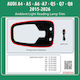 Diq Ambient Audi Adpj37 Digital Iq Ambient Light Audi Mod 2015-2026 Ceiling Reading Lamp Panel Ambient Light