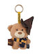Harry Potter Plush Bear Hufflepuff Keychain