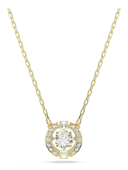 Swarovski 18k Gold Necklace with Zircon