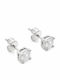 Senzio Belibasakis Ohrringe aus Silber mit Diamant