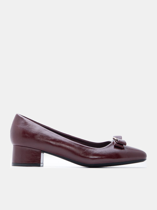 Luigi Spitze Zehen Pumps mit niedrigem Absatz B...