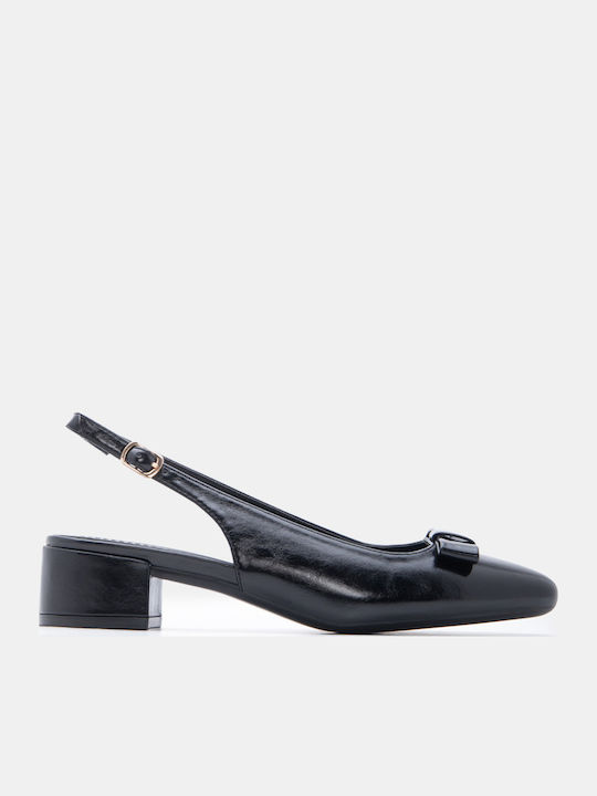 Luigi Spitze Zehe Pumps mit niedrigem Absatz Sc...