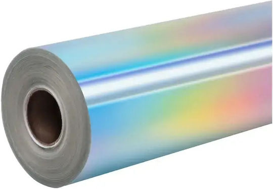 Self-adhesive Vinyl Htvront Holographic 30.5cm X 90cm Silver 6976230001244