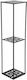 Modern Standing Flower Stand 100cm Black