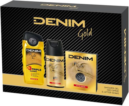 Denim Herren Duftset mit Eau de Toilette 3 Stück