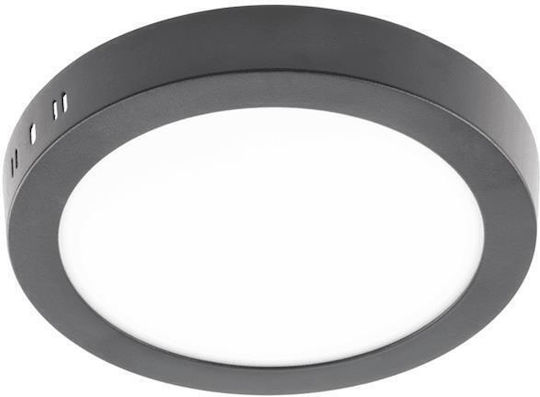 Επιτοίχιος Φωτιστικός Led Oris 19w Ip20 3000k Μαύρος
