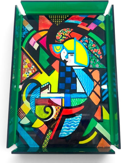 Plexilab Plexilab Dekorative Tablett Rechteckig 14x21cm