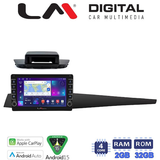 LM Digital Автомобилна Аудио Система За Renault Laguna 2008 > 2015 Bluetooth USB Вграден Wi-Fi GPS Apple CarPlay Android Auto