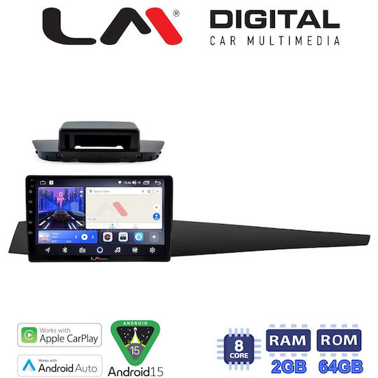 LM Digital Автомобилна Аудио Система за Renault Laguna 2008 > 2015 Bluetooth USB Вграден Wi-Fi GPS Apple CarPlay Android Auto
