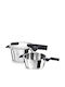 Fissler Vitaquick Σετ Μαγειρικά Σκεύη από Ανοξείδωτο Ατσάλι Elemental Sage 2 τεμαχιών