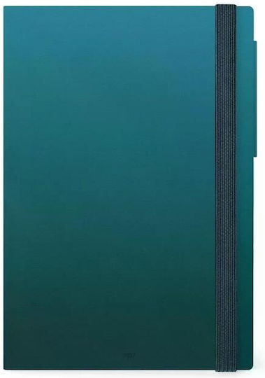 Legami Milano Daily Agenda 2027 Turquoise 17x24cm