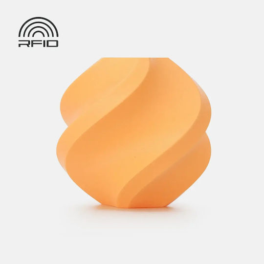 Bambu Lab PLA 3D Printer Filament 1.75mm 1.75mm 1kg Apricot Refill 1kg