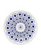 Duka Shallow White Ceramic Plate 21.5cm