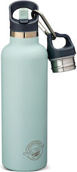 Carl Oscar Rostfreier Stahl Kinder Trinkflasche Thermos mit Stroh Auslaufsicher Grüne 700ml Carl Oscar Rostfreier Stahl Kinder Trinkflasche Thermos mit Stroh Auslaufsicher Grüne 700ml