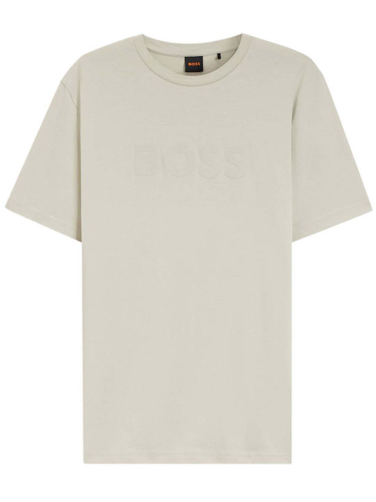 Boss Jersey T-shirt Beige