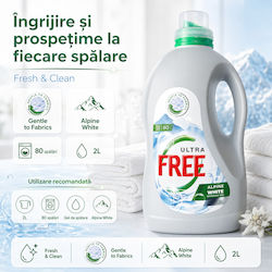 Detergent Lichid Pentru Rufe Albe 4lt 80 Spălări Detergent Lichid Pentru Rufe Albe 4lt 80 Spălări
