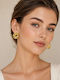 Stud Earrings Made of Steel Earrings