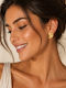 Обици На Винт От Позлатена Стомана