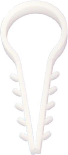 Elektro Plast Cable Support White 14.8 50 Pieces