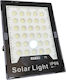 Waterproof Solar LED Flood Light 300W Cold White 6500K with Remote Control IP66