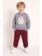 Kids Sweatpants Set Grey