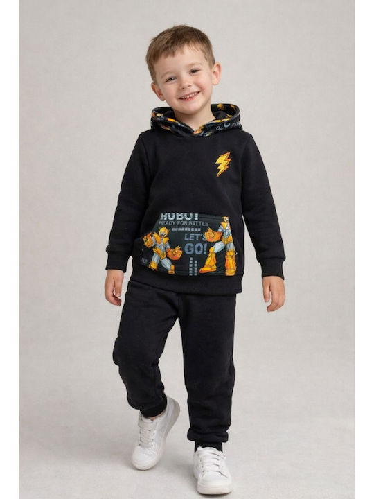 Action Sportswear Kids Sweatpants Set Black