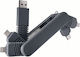USB zu Lightning / micro USB Kabel Grau