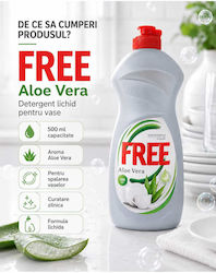 Free Aloe Vera Liquid Dish Detergent Degreasing Formula 500 Ml