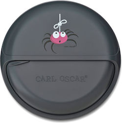 Carl Oscar Carl Oscar Baby- und Kinder-Essgeschirr Set aus Kunststoff Grau