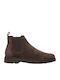 U Spherica Ec1 B Leather Brown Chelsea Boots