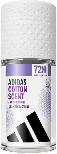adidas Дезодорант Cotton Scent 72ч Защита Рол-он 50мл