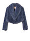 Short Women's Blue Fur