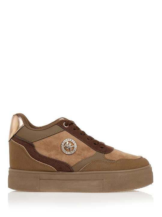 Tsoukalas Γυναικεία Sneakers Καφέ