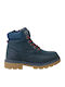 Forrest Kinderstiefel mit Schnürsenkeln Blau