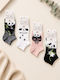 YTLI Women Socks Multicolour 4Pack