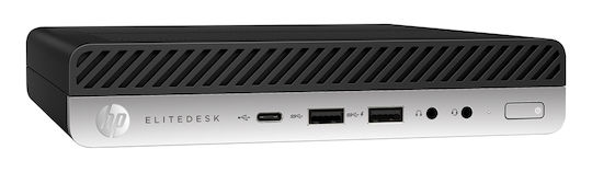 HP EliteDesk 800 G4 Tiny WiFi Реновирани Клас A (Core i5-8500T/8GB/256GB SSD/Без операционна система) Пребоядисан