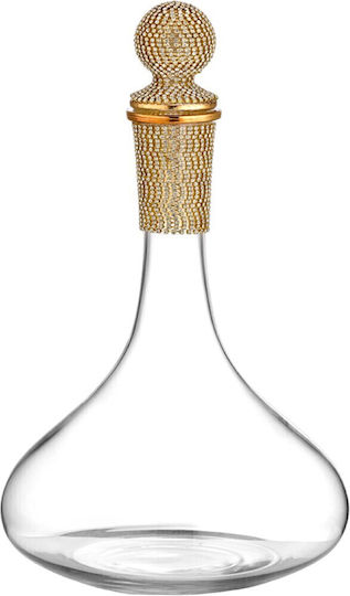 By Anastasia's Art Creations Hochzeitskaraffe aus Glas Gold By Anastasia's Art Creations Hochzeitskaraffe aus Glas Gold