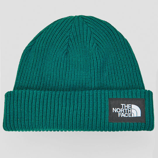Salty Beanie Männlicher Strickmütze in Grün