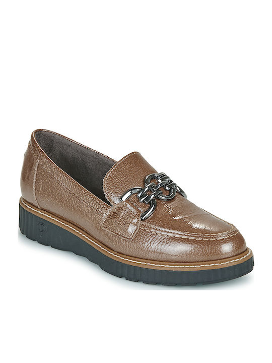 Women's Moccasins In Brown Colour