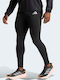 adidas Herren Sportleggings Lang Schwarz