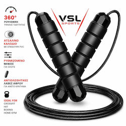 Vsl Sports Speedcore – Speed Jump Rope Ρουλεμάν Υψηλής Ταχύτητας Crossfit Boxing & Home Gym