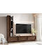 Living Room TV Unit Modes Brown