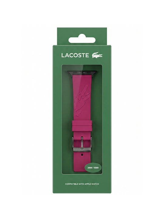 Lacoste Силиконова каишка Лилава (Apple Watch 38/40 мм) Lacoste Силиконова каишка Лилава (Apple Watch 38/40 мм)