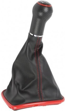 Loro Shift Knob With Cover For Volkswagen Golf / Bora Black