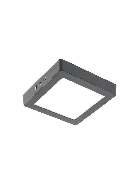 Стенен LED осветителен уред Matis Plus 13W IP20 4000K Черен